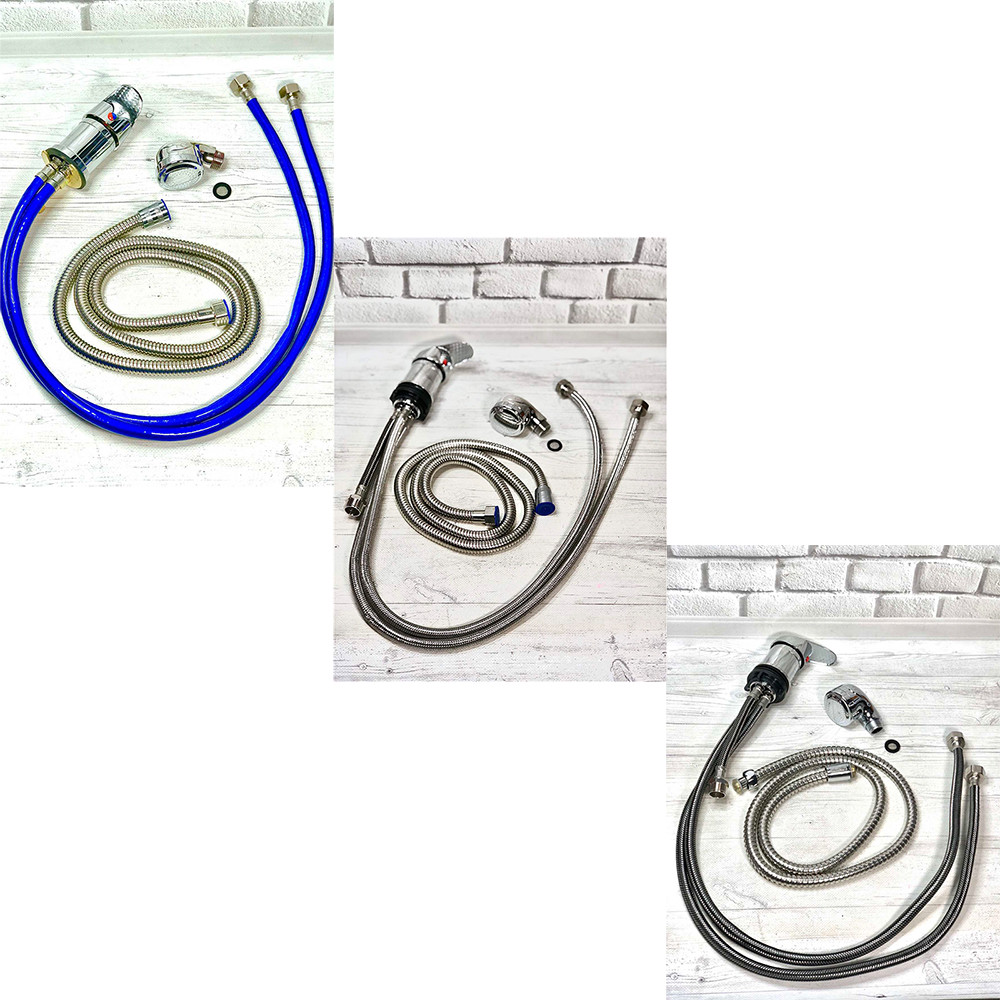 Набір для перукарської мийки (змішувач + душ) T-767-1/2/3, фото 1