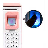 Скарбничка Сейф Дитяча Robot Bodyguard (Рожевий) для дівчинки, фото 4