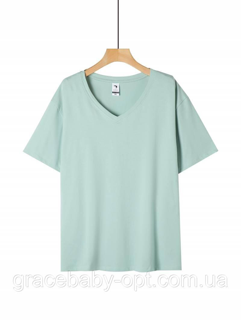 Футболка жіноча оптом, Glo-story, 2XL-5XL pp, № WPO-B0662