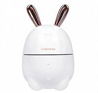 Увлажнитель воздуха с подсветкой 2 в 1 ночник зайчик rabbit Humidifier 200 мл зволожувач повітря дитячий NEW!