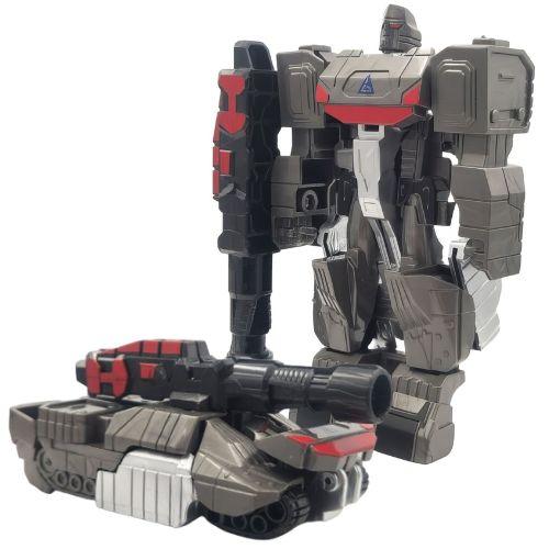 Робот-трансформер Мегатрон з трансформацією в танк за 1 крок, 13 см, фото 1