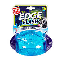 Игрушка для собак светящийся мяч Gigwi Edge Flash, 15см