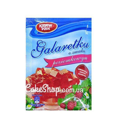 Желе зі смаком суниці Kraw Pak, 70 г