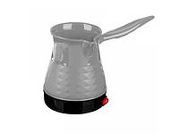 Турка электрическая Mylongs KF-011 кофеварка 500 мл 600 Вт Автоматическое и ручное управление Алюминий Серый