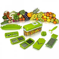 Багатофункціональна овочерізка Nicer Dicer Plus тертка мультислайсер прес для нарізування подрібнювач овочів