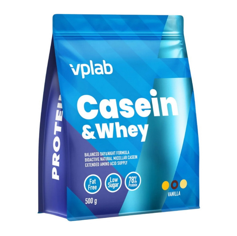 Протеїн VP Lab Casein & Whey 500г vanilla