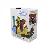 Блендер для смузі Shake n take Блакитний, фото 5