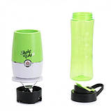 Блендер для смузі Shake n take Блакитний, фото 4