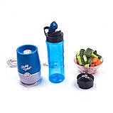 Блендер для смузі Shake n take Блакитний, фото 3