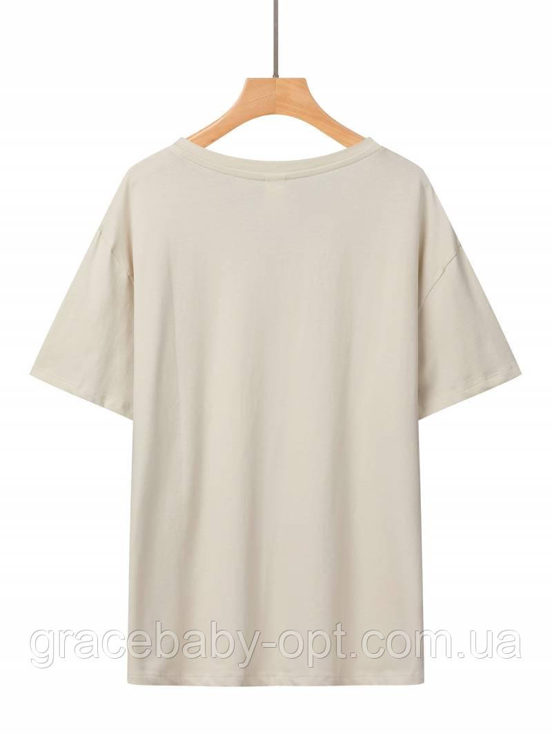 Футболка жіноча оптом, Glo-story, 2XL-5XL pp, № WPO-B3392