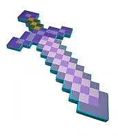 Алмазний меч зачарований Minecraft фіолетовий 60 см