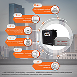 Комплект резервного живлення для котла LP (LogicPower) ДБЖ + гелева батарея (UPS W500VA + АКБ GL 900W) ILP, фото 3