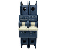 Автоматический выключатель YRO YRL7-63DC 2P, 50A, 600V
