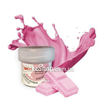 Барвник для шоколаду сухий Slado Рожева перлина/Блідо-рожевий, 5г