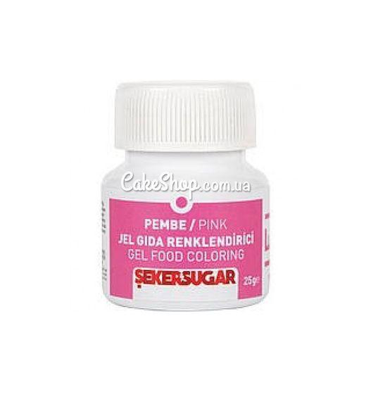 Барвник гелевий Sekersugar Рожевий, 25 г