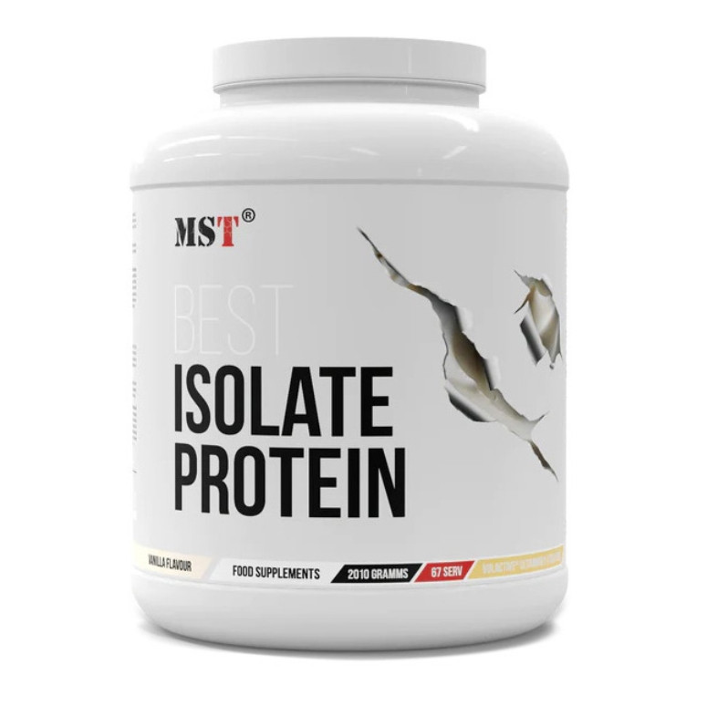 Ізолят сироваткового протеїну MST Best Isolate Protein 2кг ваніль