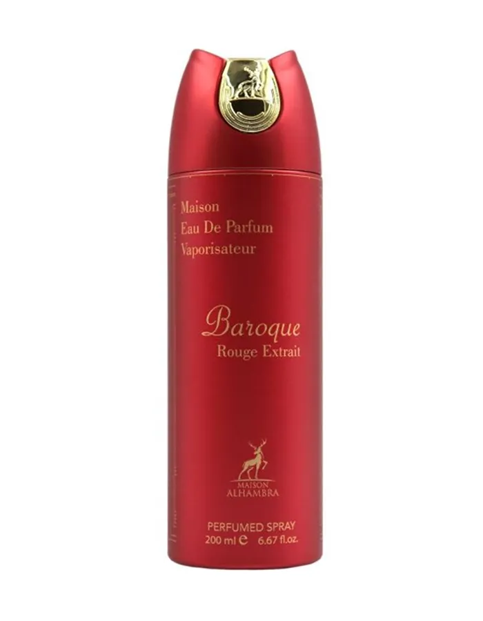 Дезодорант Alhambra Baroque Rouge Extrait для чоловіків і жінок — deo spray 200 ml, фото 1