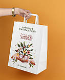 Пакет до 8 Березня подарунковий для учителя вихователя 260*150*350 мм Пакет на Міжнародний жіночий день, фото 2