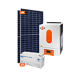 Обладнання для сонячної електростанції (СЕС) Стандарт 4 kW АКБ 3,6kWh MGel 150 Ah, фото 3