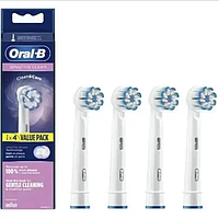 Насадки sensitive для электрощетки, Насадки Oral-B Sensitive Clean, Набор зубных насадок Oral-B Sensitive Clea