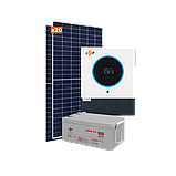 Обладнання для сонячної електростанції (СЕС) Стандарт 11 kW АКБ 13,44 kWh Gel 280 Ah, фото 3