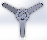 Вертикальний вітрогенератор 1,2 квт, фото 5