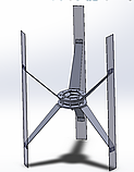 Вертикальний вітрогенератор 1,2 квт, фото 6