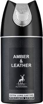 Дезодорант Alhambra Amber & Leather для чоловіків — deo spray 250 ml