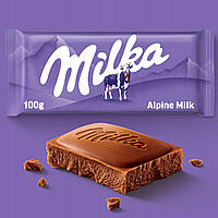 Шоколад Milka Alpine Milk молочный 100г