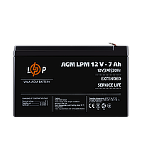 Акумулятор LogicPower AGM LPM 12V - 7 Ah ILP