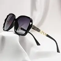 Сонцезахисні окуляри з камінням Faceted чорні