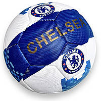 М'яч футбольний Челсі для дітей, вага 310-330 грамів, матеріал PVC, балон гумовий, розмір No5