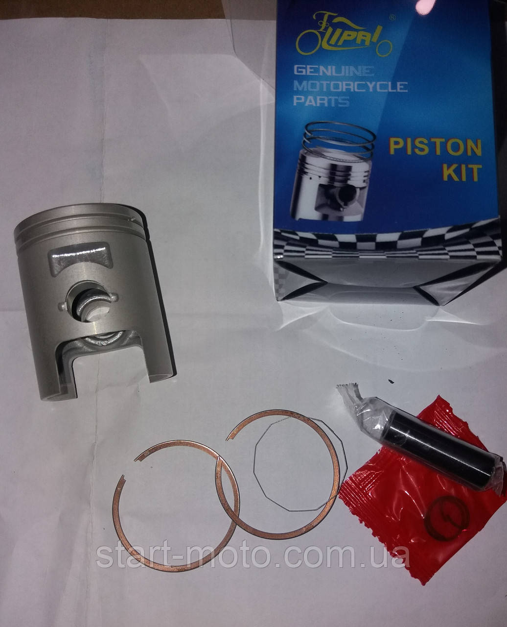 Honda Lead AF20 Поршень комплект 49cm3 39.00 mm STD матовий поршень (фірма Lipal) Японія, фото 1