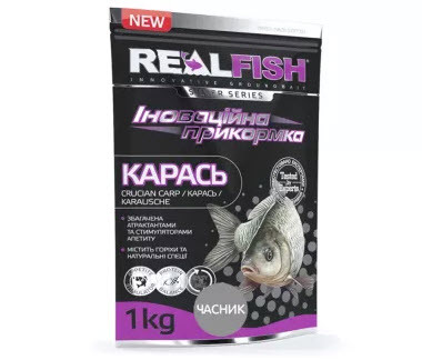 Прикормка RealFish Карась-Часник