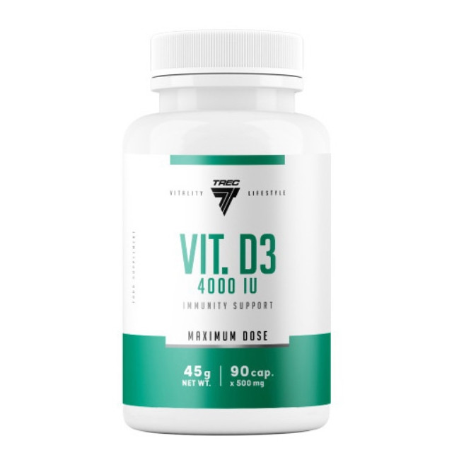 Вітамін Д3 TREC nutrition Vit.D3 4000 90 caps