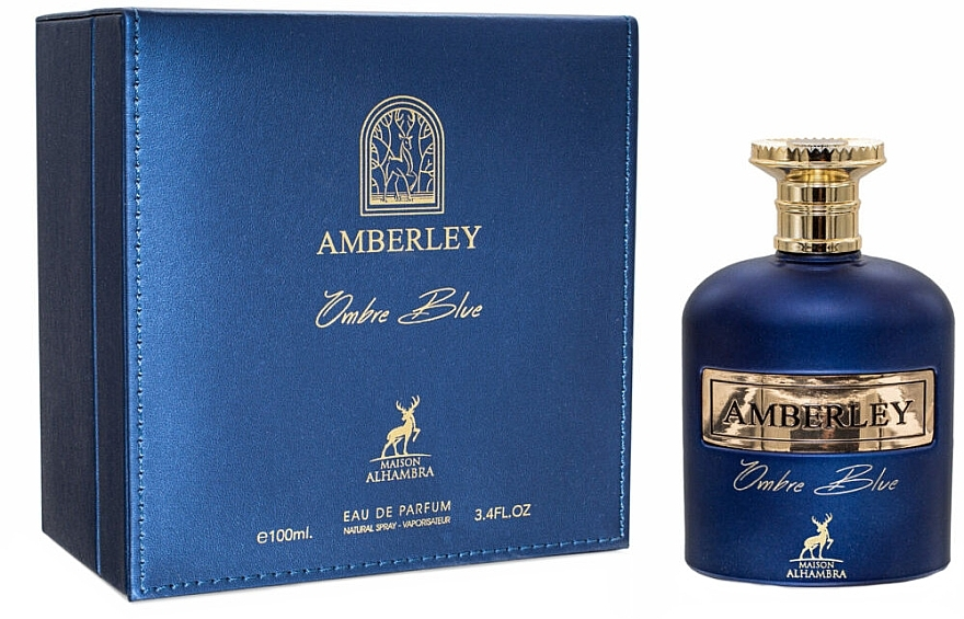 Парфумована вода Alhambra Amberley Ombre Blue для чоловіків і жінок — edp 100 ml, фото 1