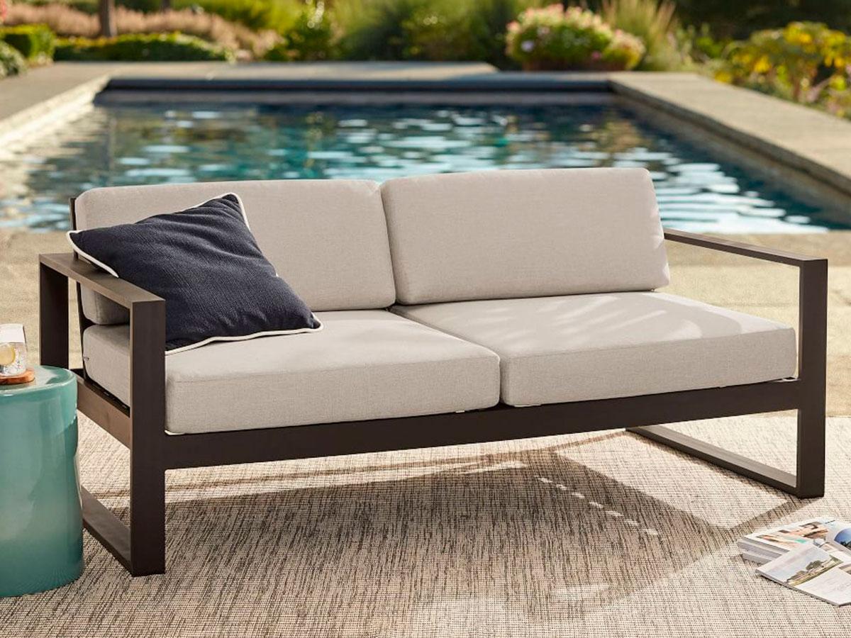 Диван садовий ЛОФТ KYB + м'які, водонепроникні, комфортні, знімними чохлами для офісу, дому, дачі, фото 1