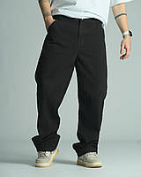 Чоловічі джинси широкі Ретро весняні осінні літні Booty чорні Джинсові штани Оверсайз