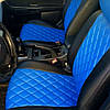 Чохли на сидіння Ауді А4 Б8 (Audi A4 B8) 3Д ромб екошкіра арігона, фото 3
