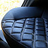 Чохли на сидіння Ауді А4 Б8 (Audi A4 B8) 3Д ромб екошкіра арігона, фото 6