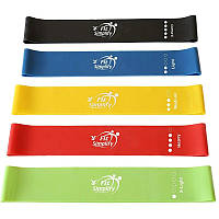 Резинки силиконовые Fit Simplity Loop Bands (мини-петли) для фитнеса ART:7195 - НФ-00006705