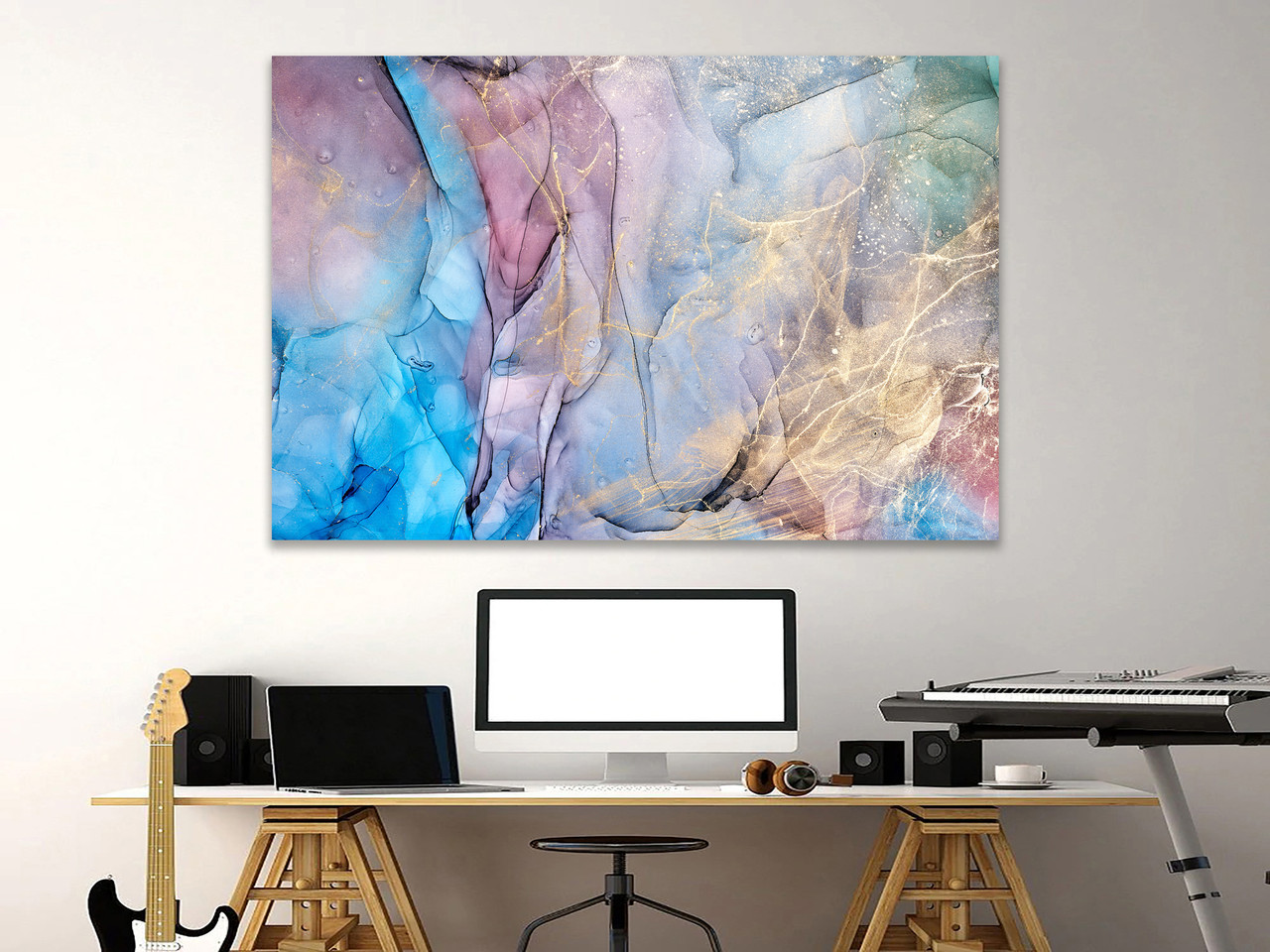 Картина на полотні "Абстракція" на стіну для декору будинку, фото 1