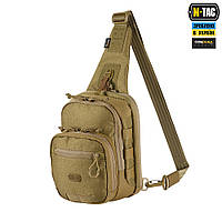 M-Tac сумка Cross Bag Slim Elite Hex Coyote, койот, тактическая, военная, для ЗСУ