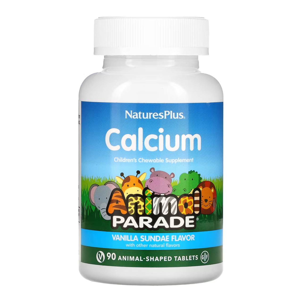Kids Calcium Chewable - 90 tabs, фото 1