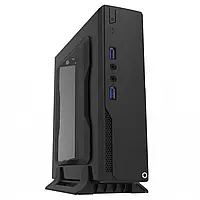 Корпус Mini-ITX GameMax MT300-2U3-60W с блоком питания Minitower Черный