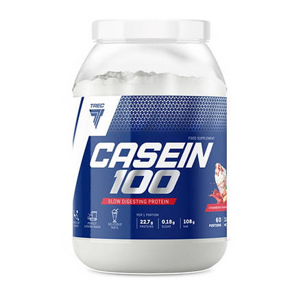 Міцелярний казеїн TREC nutrition Casein 100 600г chocolate, фото 3