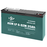 Комплект резервного живлення LP (LogicPower) ДБЖ + DZM батарея (UPS B800 + АКБ DZM 455W), фото 4