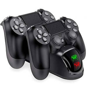 Зарядний пристрій Dobe для одночасного заряджання двох Dualshock 4 PS4/PS4 Slim/PS4 Pro