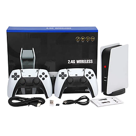 Ігрова консоль-приставка M5 4K HD Classic 64 ГБ з 2 джойстиками понад 15 000 ігор