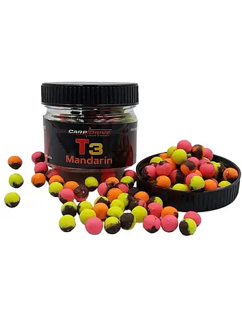 Насадка Balance Т3, вафтерс, бойл "Mandarin" 8 мм multi color Carp Dream, фото 1